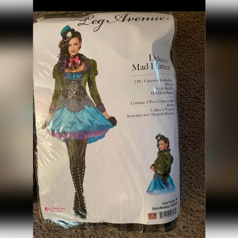 Leg Avenue Deluxe Mad Hatter Costume
